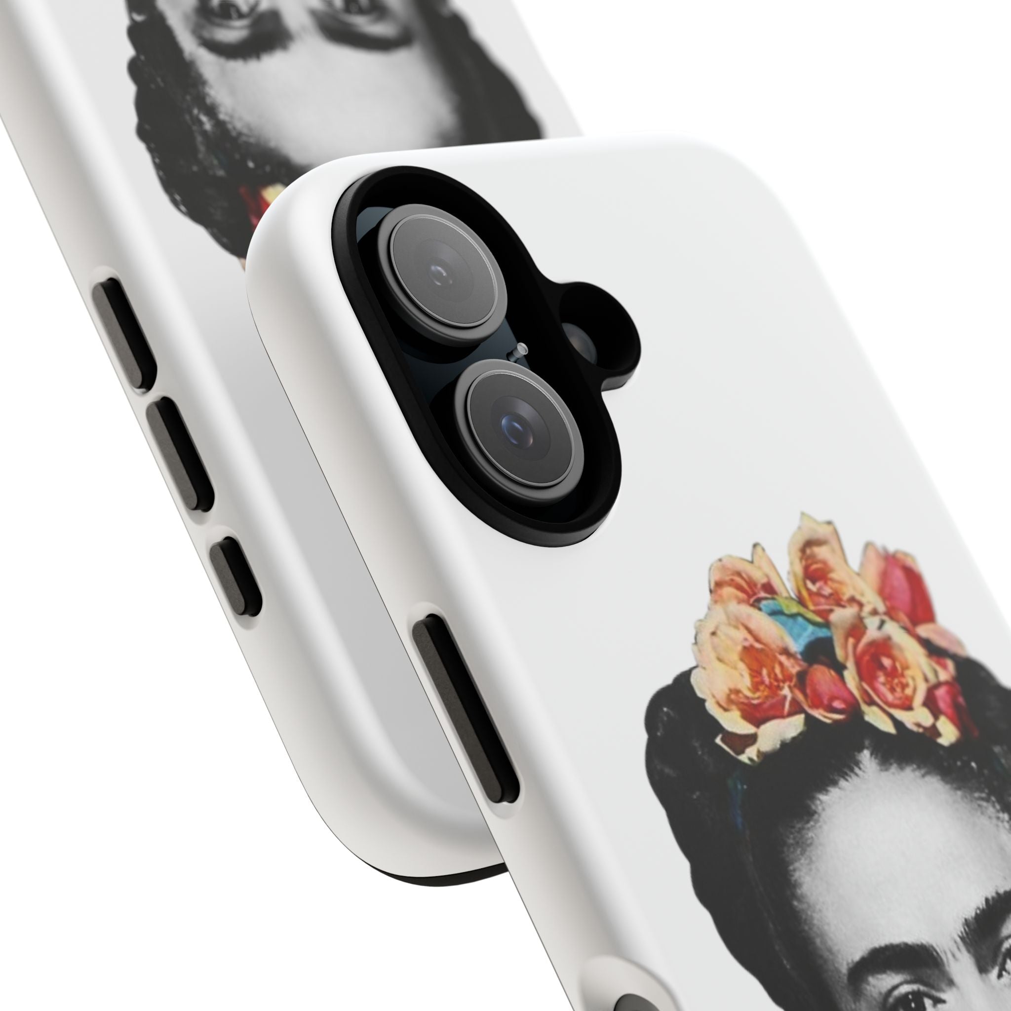 Frida Kahlo Portrait Phone Case | Frida Kahlo Floral Crown iPhone Case | Authentic Art iPhone Case | Mexican Art Gifts
