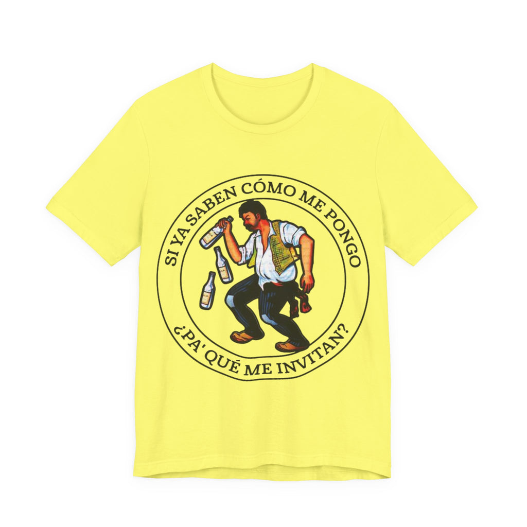 LOTERIA Borracho Si ya saben como me pongo Tee | Latina Gifts | Hispanic Gifts | Gifts for Latinos | Navidad | Spanish Singer Shirt