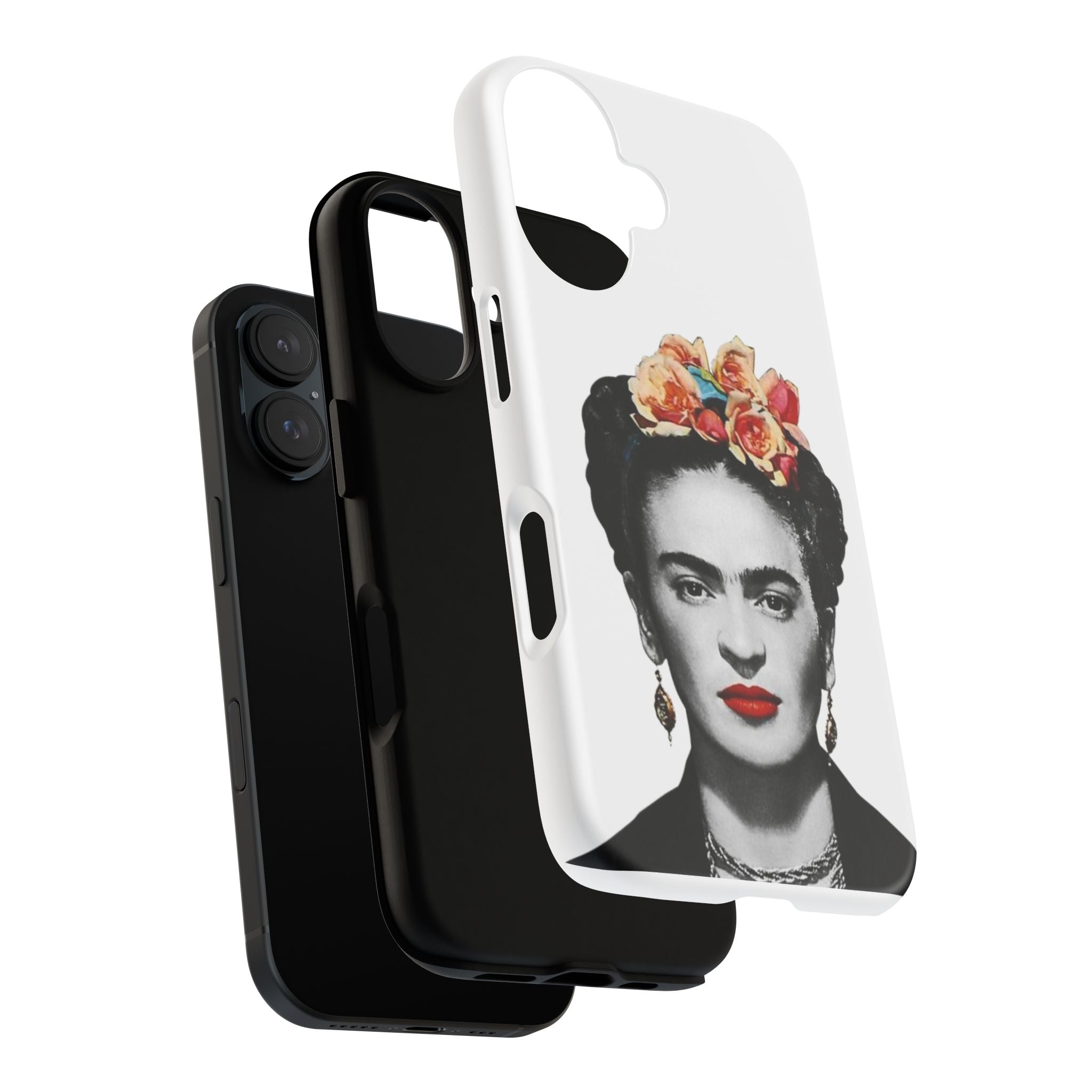 Frida Kahlo Portrait Phone Case | Frida Kahlo Floral Crown iPhone Case | Authentic Art iPhone Case | Mexican Art Gifts