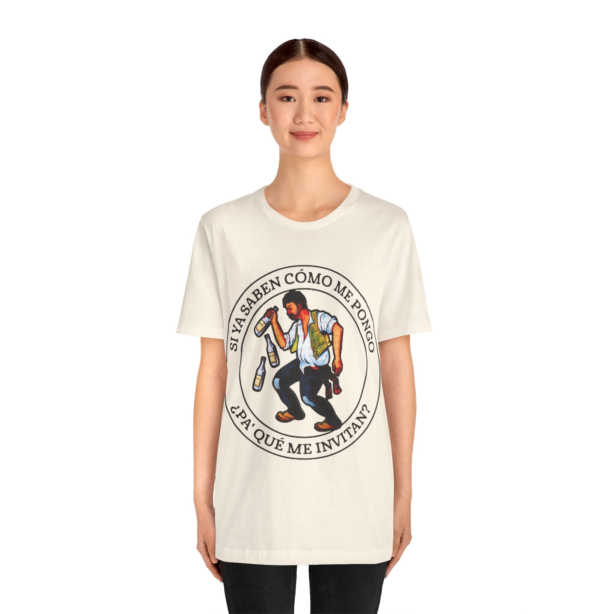 LOTERIA Borracho Si ya saben como me pongo Tee | Latina Gifts | Hispanic Gifts | Gifts for Latinos | Navidad | Spanish Singer Shirt