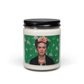 Frida Kahlo Floral Crown Portrait Candle | Authentic Frida Kahlo Organic Soy Candle | Latina Gifts | Mexican Candle | Mexican Gifts