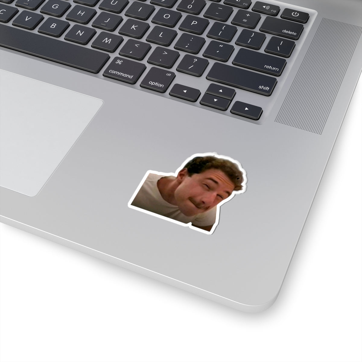 Confused meme Kiss-Cut Sticker | water bottle sticker, kindle sticker, laptop decal, luggage sticker, Meme sticker, Reaction sticker
