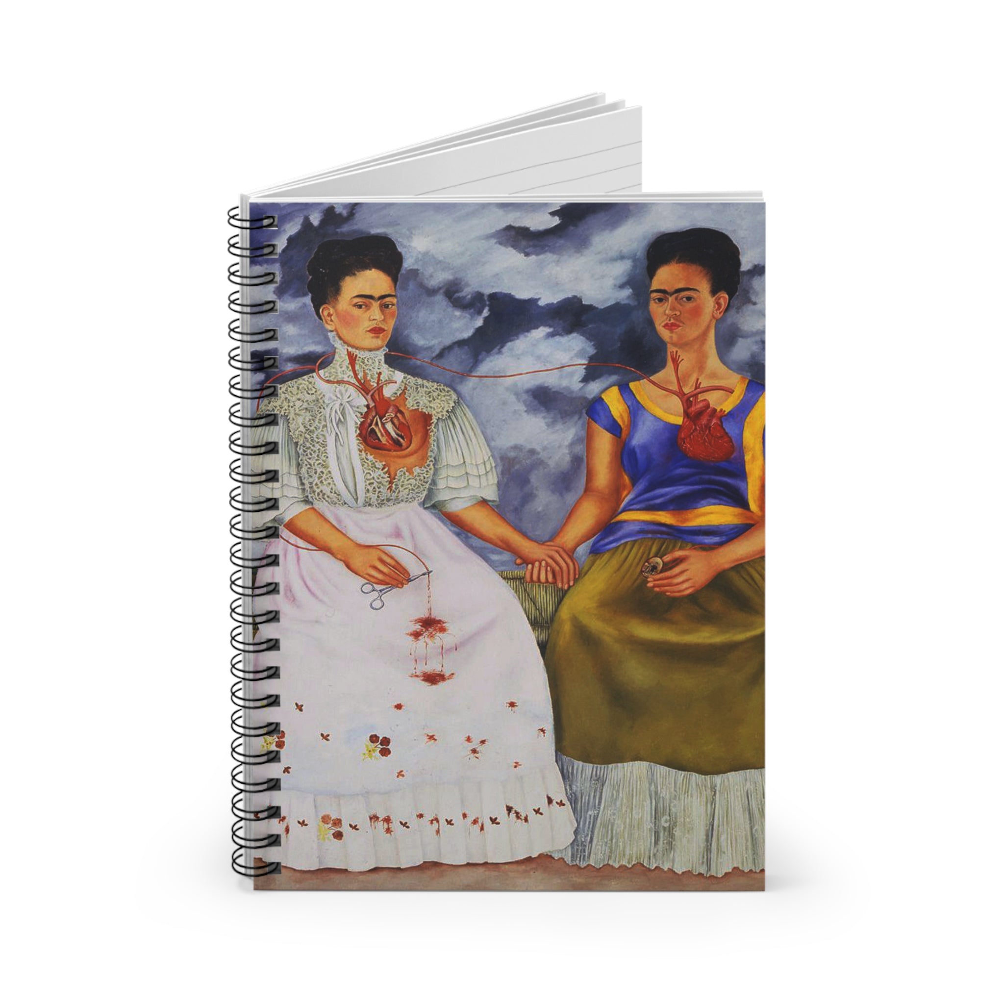 Frida Kahlo The Two Fridas Spiral Notebook | Ruled Journal