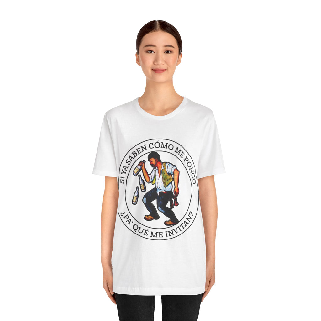 LOTERIA Borracho Si ya saben como me pongo Tee | Latina Gifts | Hispanic Gifts | Gifts for Latinos | Navidad | Spanish Singer Shirt