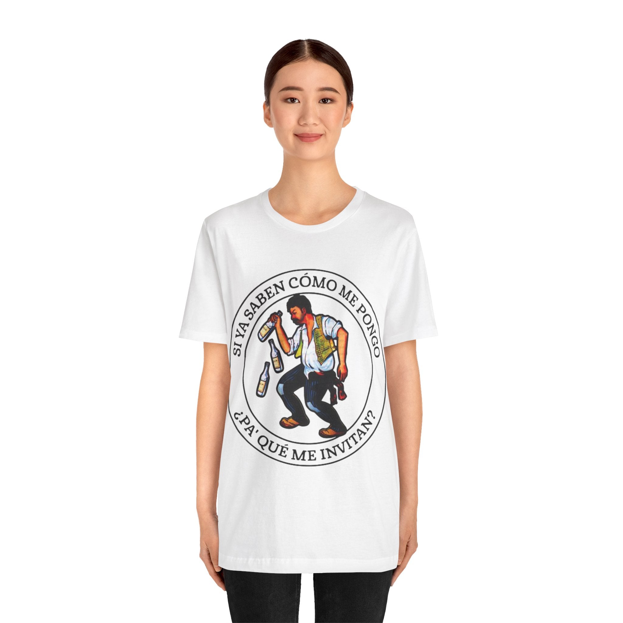 LOTERIA Borracho Si ya saben como me pongo Tee | Latina Gifts | Hispanic Gifts | Gifts for Latinos | Navidad | Spanish Singer Shirt