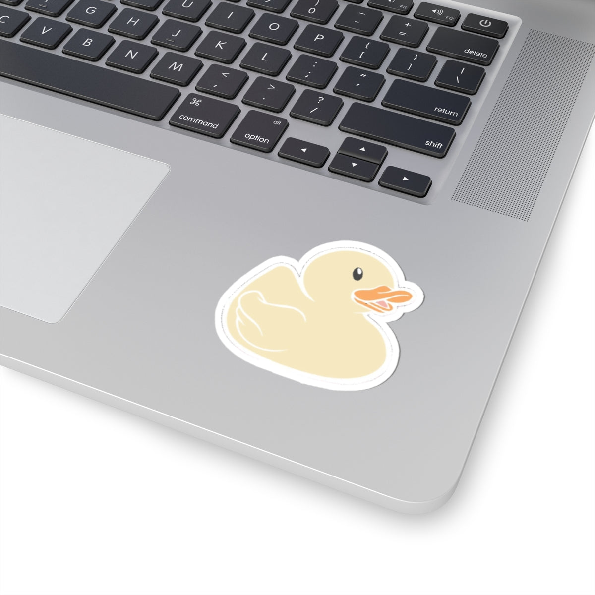 Yellow Duckie Kiss-Cut Stickers | water bottle sticker, kindle sticker, laptop decal, luggage stickers, cute animal stickers