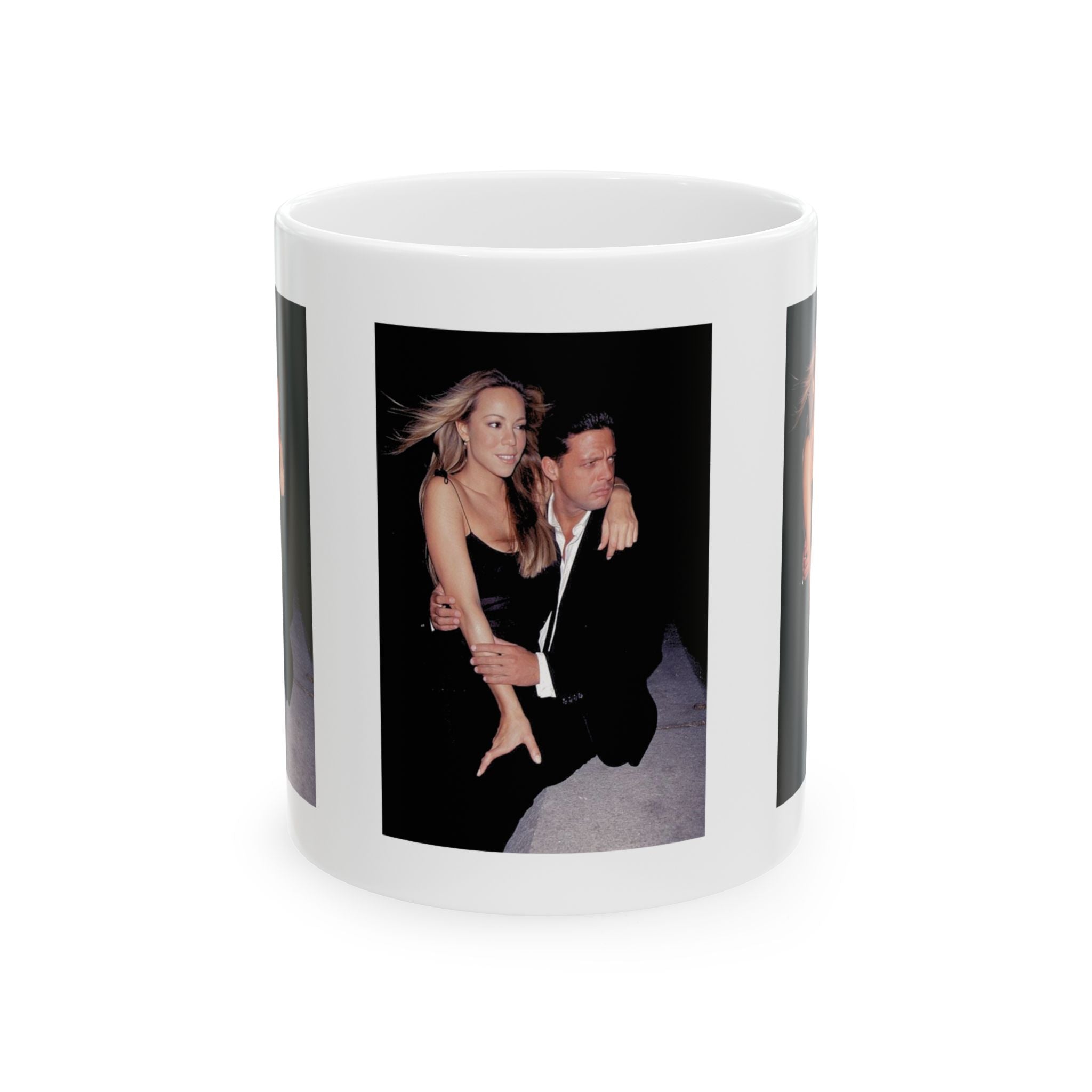 Luis Miguel and Mariah portrait Mug | El Sol de Mexico | Regalos para Dia de Las Madres | Mothers Day gift | Gifts for Latinos | Navidad
