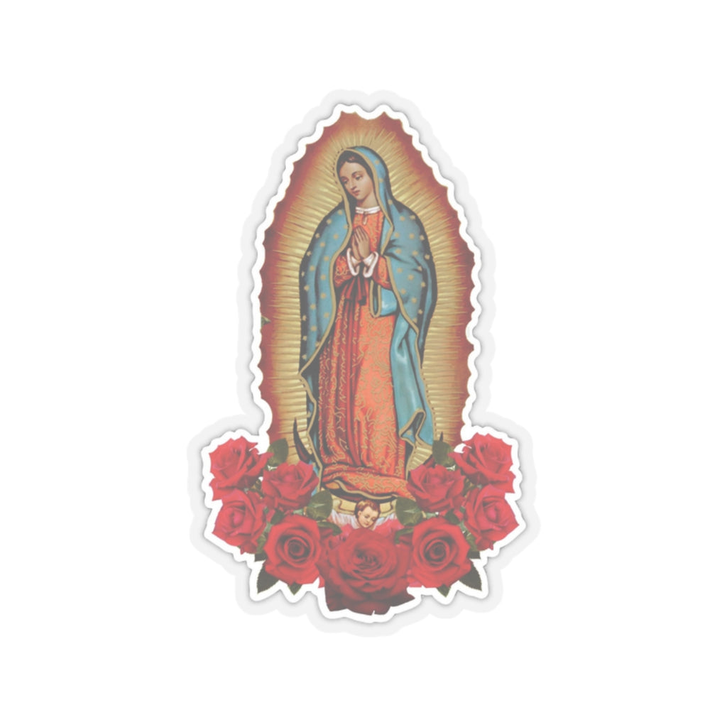 Virgen de Guadalupe Kiss-Cut Stickers