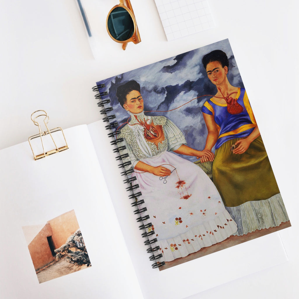 Frida Kahlo The Two Fridas Spiral Notebook | Ruled Journal