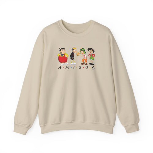 Amigos Sweatshirt | Chavo del Ocho Sweatshirt | Cute Sister Gift | Friends Sweatshirt | Funny Mexican Shirt | Latina Gifts | Latina Owned