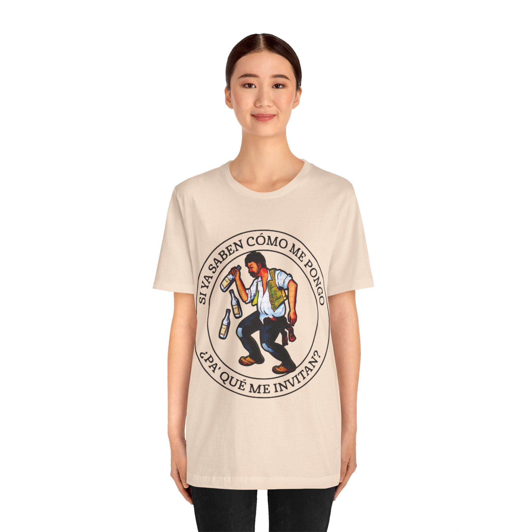 LOTERIA Borracho Si ya saben como me pongo Tee | Latina Gifts | Hispanic Gifts | Gifts for Latinos | Navidad | Spanish Singer Shirt