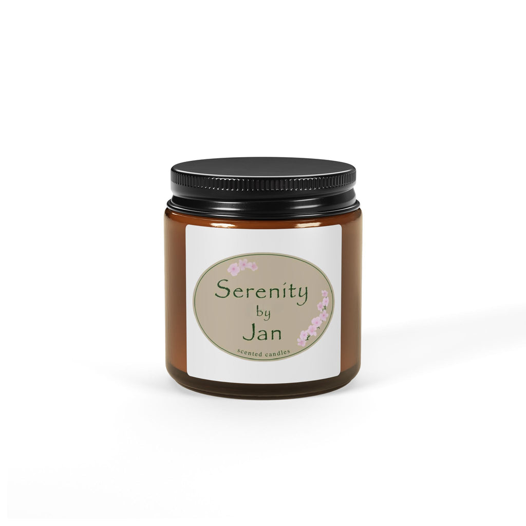 Serenity by Jan Candle | Amber Jar Soy Candle | Office Gifts | White Elephant Gifts