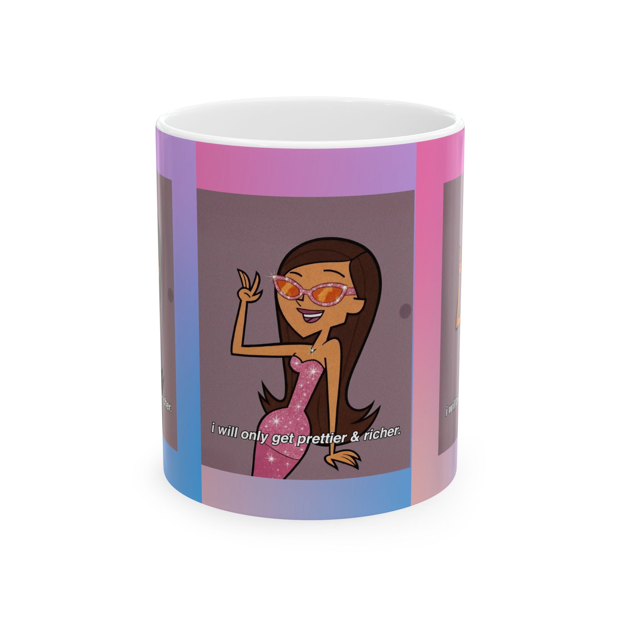 Self Love Daily Affirmation Mug | Manifestation Mug | Diva Cup | Cartoon Mugs | Gift for Her | Funny Cup Gifts for Friends | Birthday Gift