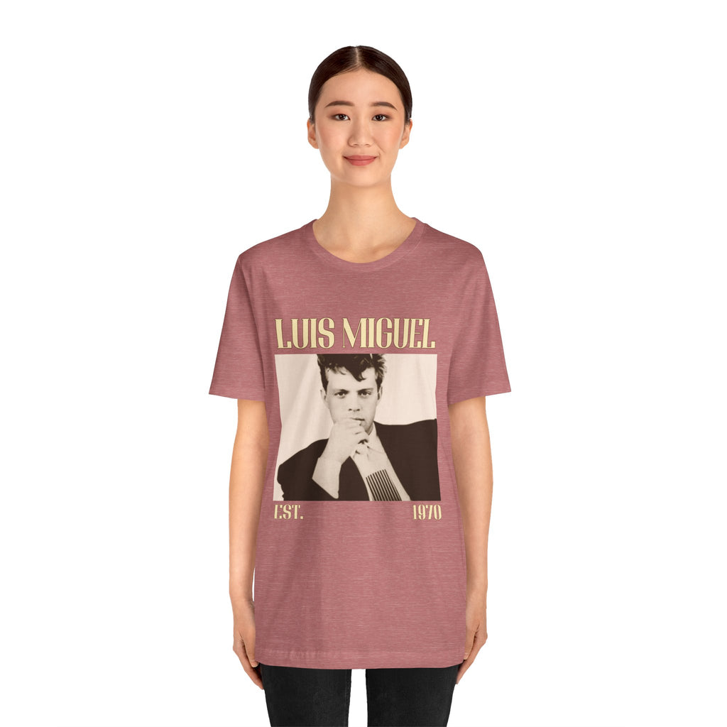 Luis Miguel Shirt | Luis MIguel | Mexican Singer Shirt | Latina Gifts | Hispanic Gifts | Gifts for Latinos | Navidad | Spanish Singer Shirt