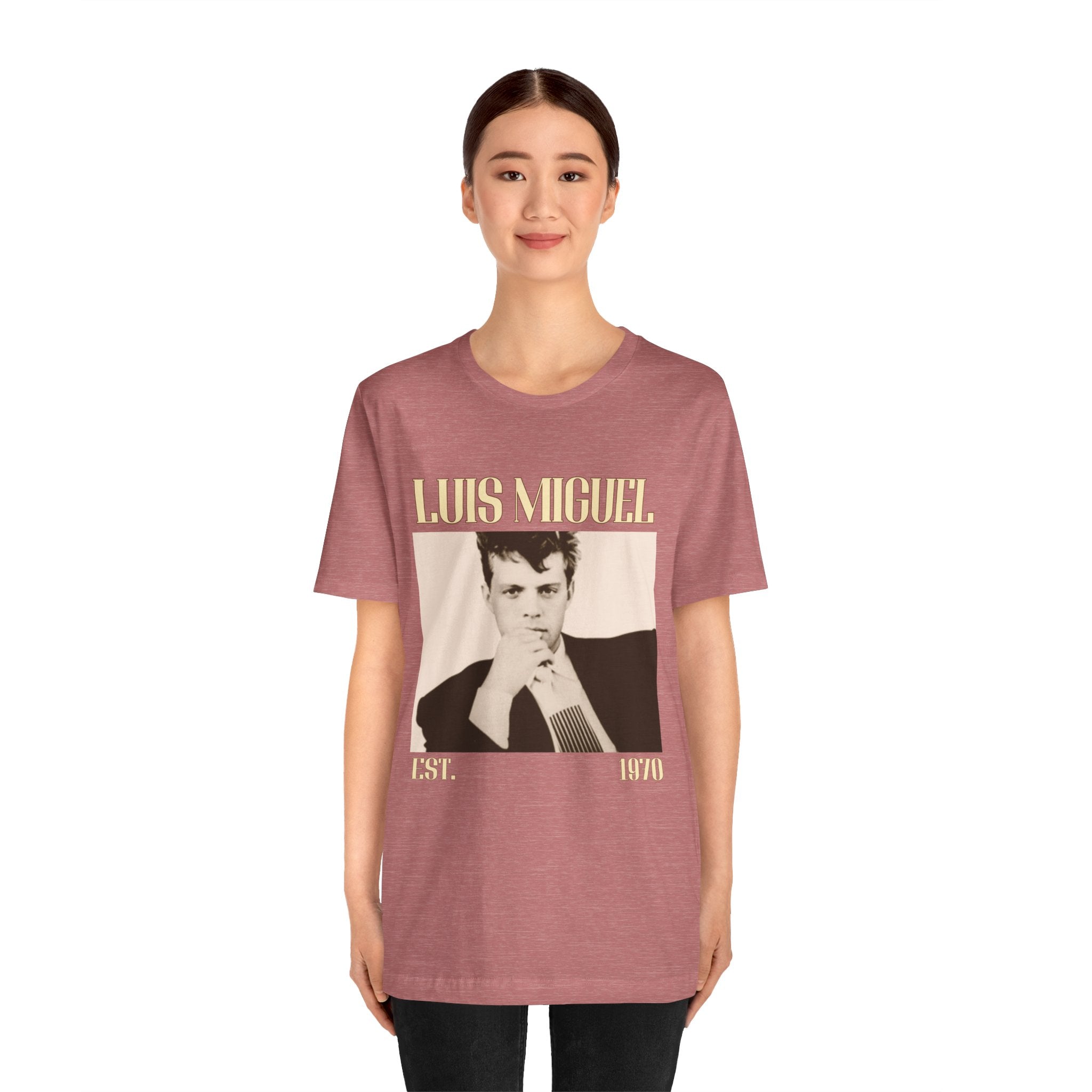 Luis Miguel Shirt | Luis MIguel | Mexican Singer Shirt | Latina Gifts | Hispanic Gifts | Gifts for Latinos | Navidad | Spanish Singer Shirt