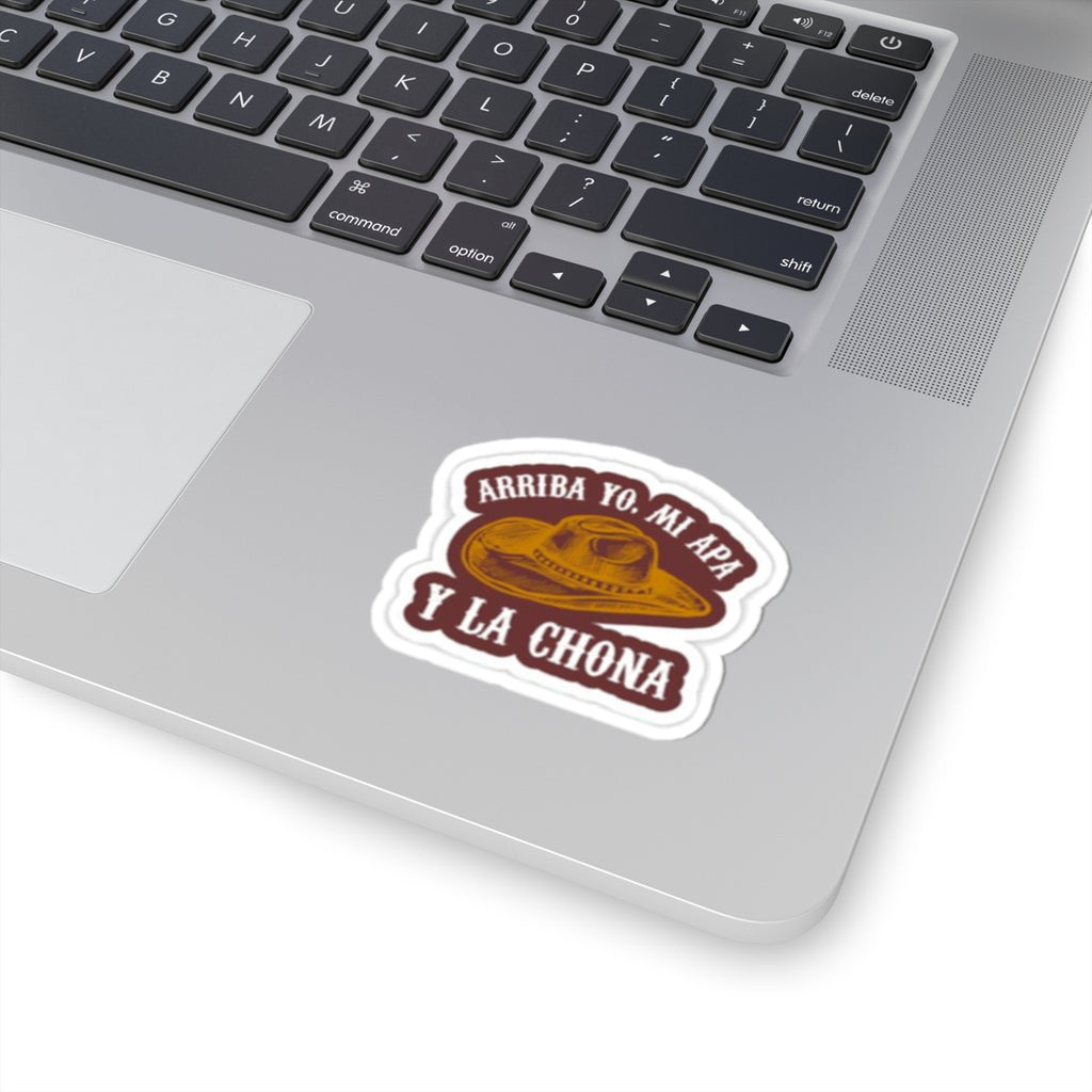 La chona mexican Kiss-Cut Stickers | water bottle sticker, kindle sticker, laptop decal, luggage stickers, latina stickers