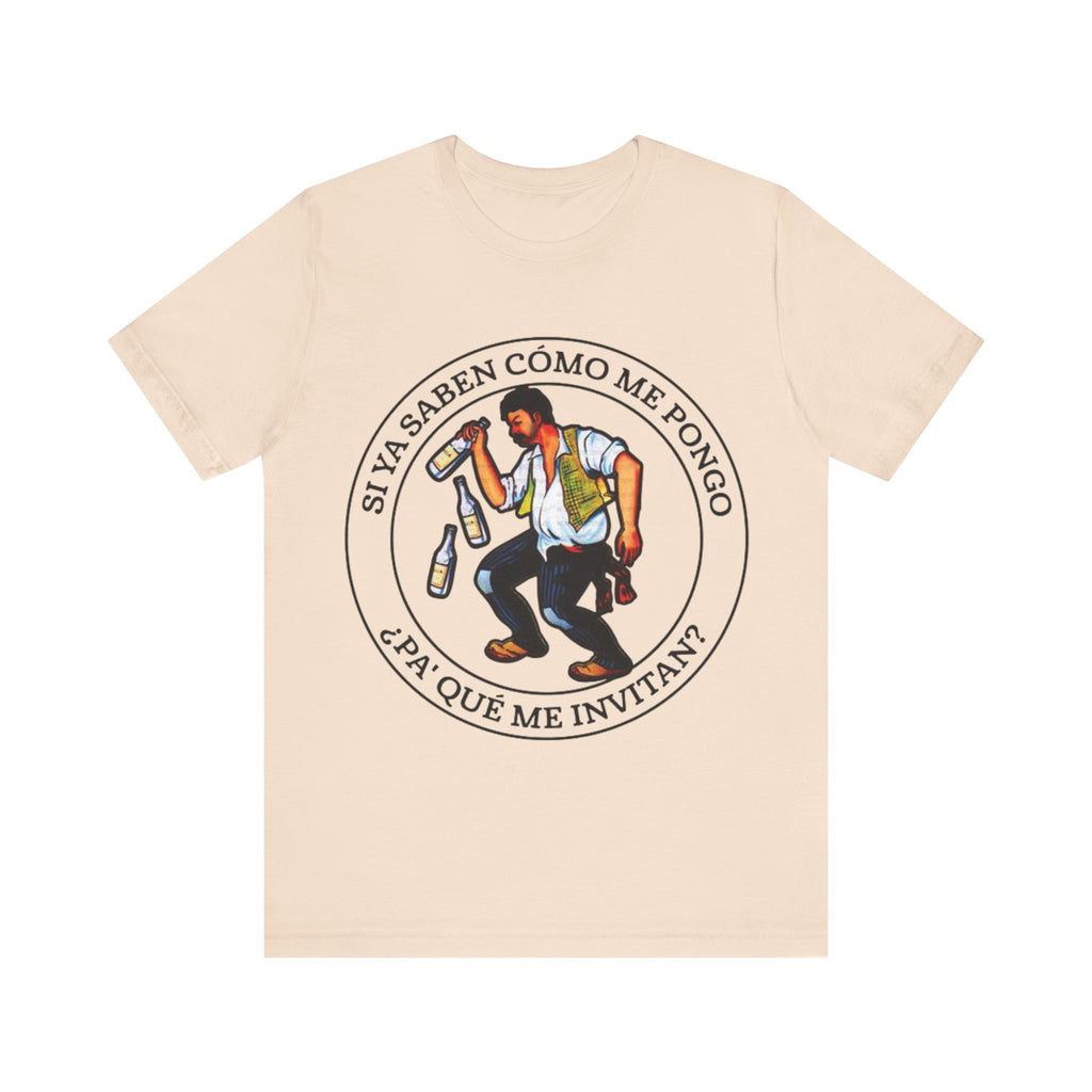 LOTERIA Borracho Si ya saben como me pongo Tee | Latina Gifts | Hispanic Gifts | Gifts for Latinos | Navidad | Spanish Singer Shirt