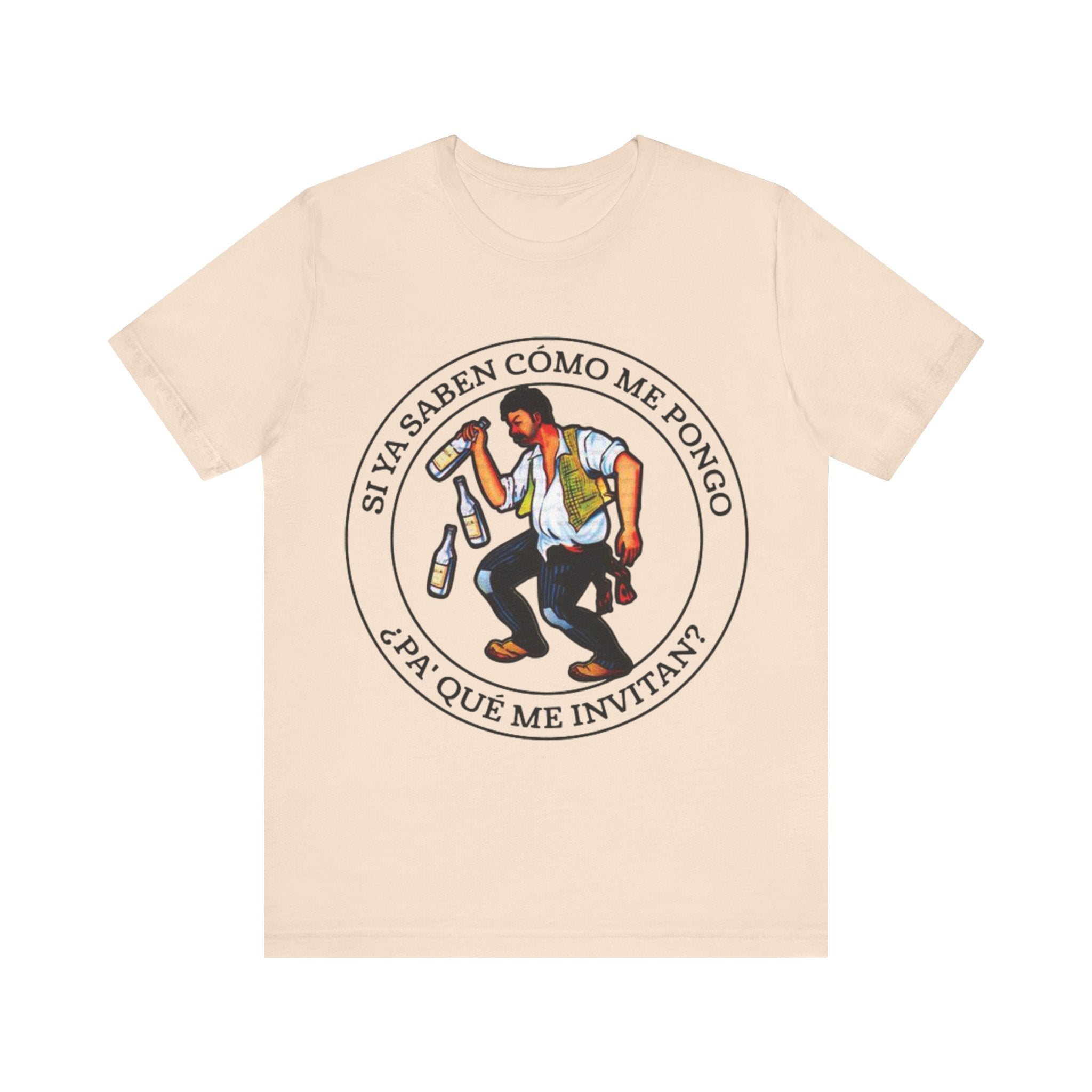 LOTERIA Borracho Si ya saben como me pongo Tee | Latina Gifts | Hispanic Gifts | Gifts for Latinos | Navidad | Spanish Singer Shirt