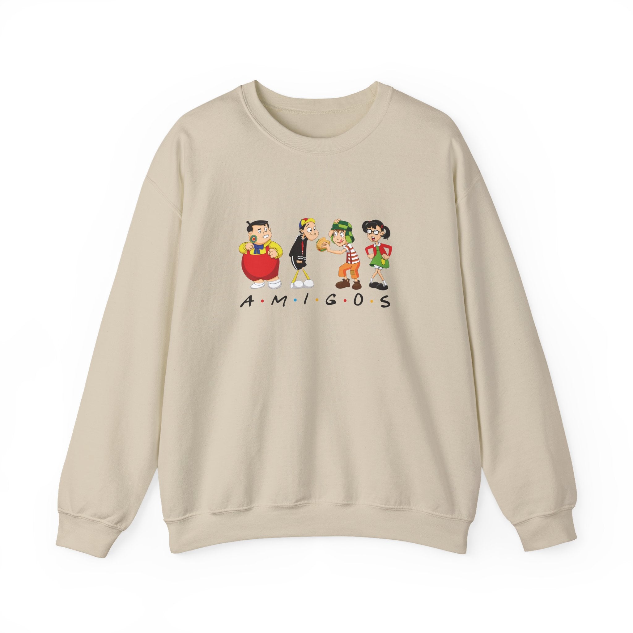 Amigos Sweatshirt | Chavo del Ocho Sweatshirt | Cute Sister Gift | Friends Sweatshirt | Funny Mexican Shirt | Latina Gifts | Latina Owned