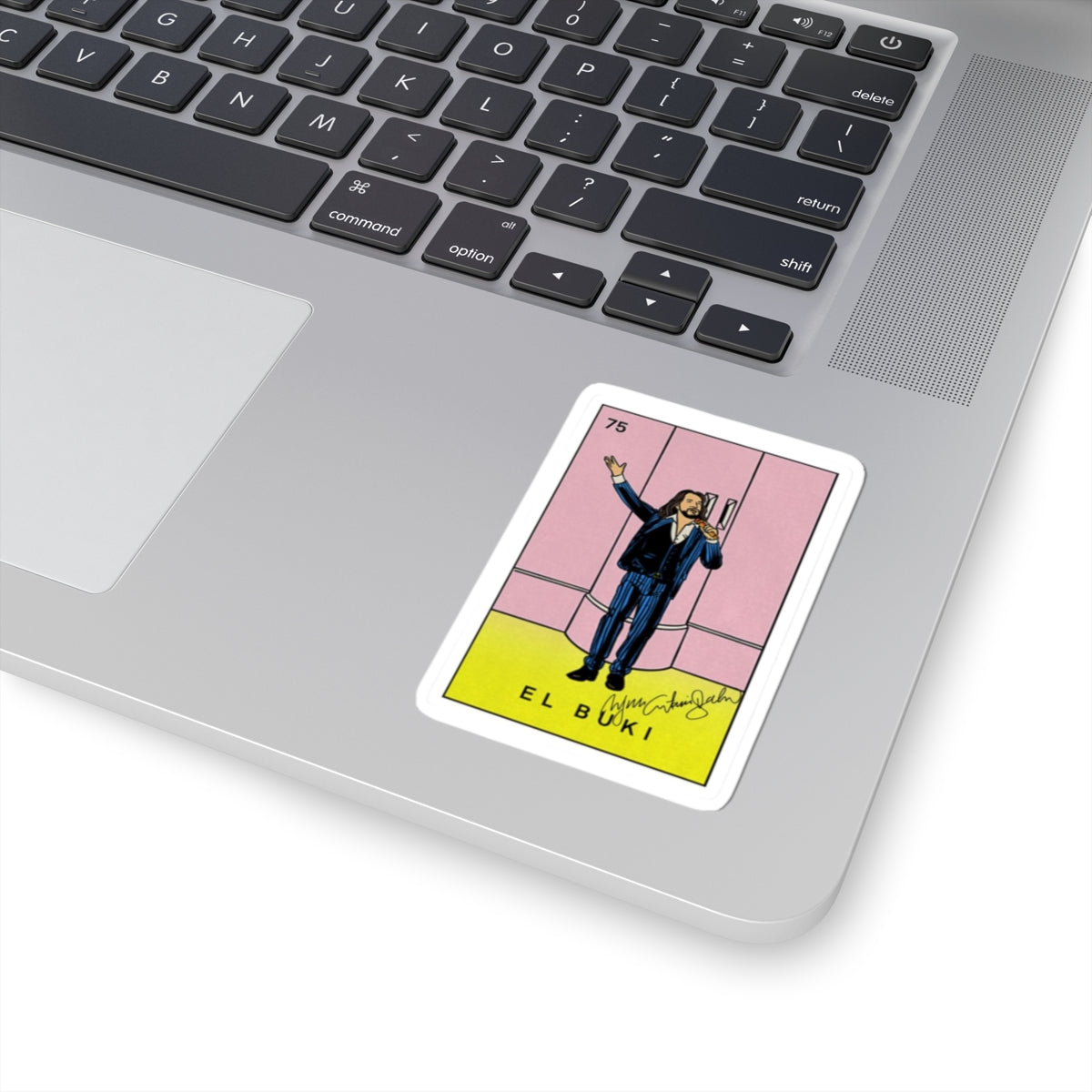 El buki mexican Kiss-Cut Stickers | water bottle sticker, kindle sticker, laptop decal, luggage stickers, latina stickers