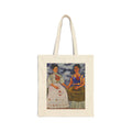 Frida Kahlo Portrait Tote Bag | Feminist Tote | Canvas Art Illustration, Mexican Folk Style