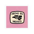 Hecho en Mexico Kiss-Cut Stickers | water bottle sticker, kindle sticker, laptop decal, luggage stickers, reaction stickers, pink stickers