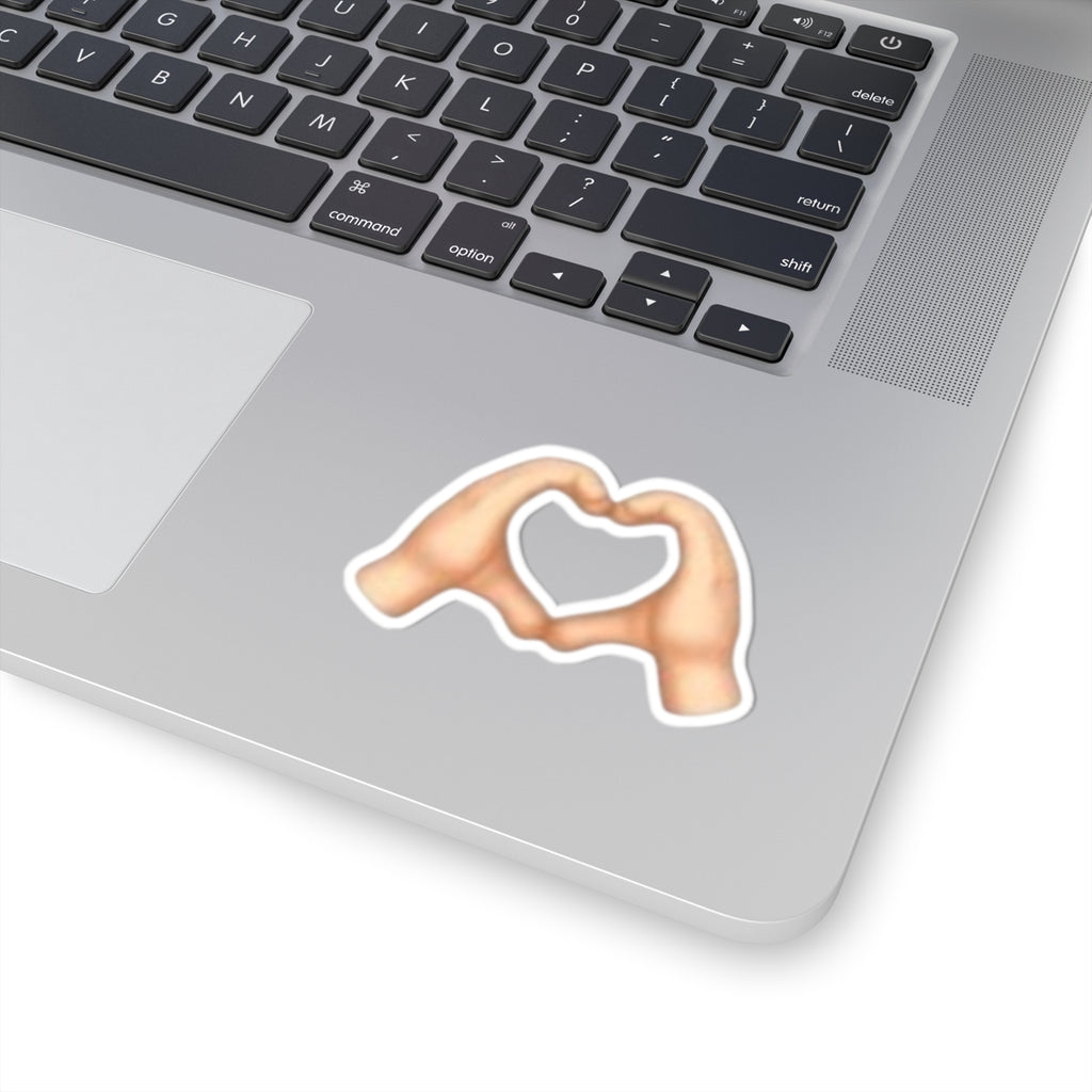 Emoji Cute girlie reaction Kiss-Cut Stickers | water bottle sticker, kindle sticker, laptop decal, luggage stickers, reaction stickers