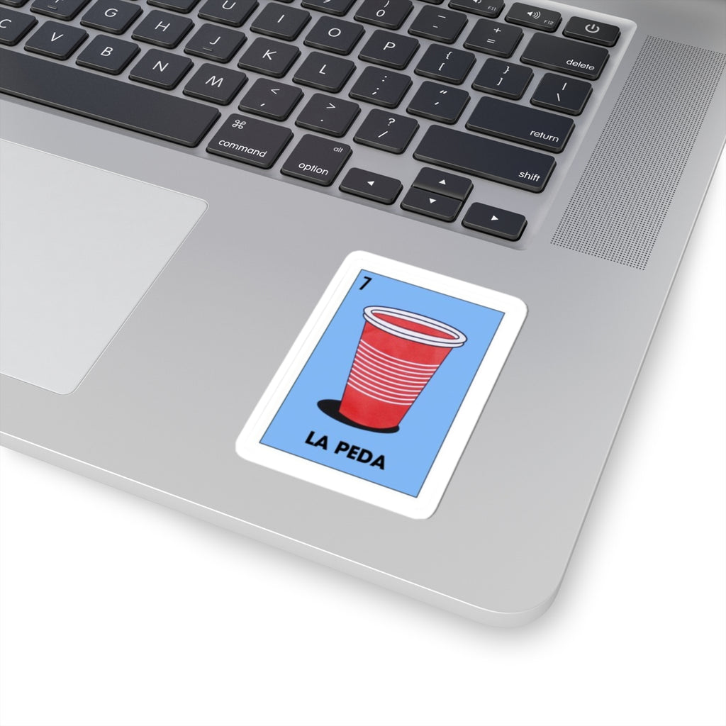 Mexican la peda loteria Kiss-Cut Stickers | mexican water bottle sticker, kindle sticker, laptop decal, luggage stickers, latina stickers