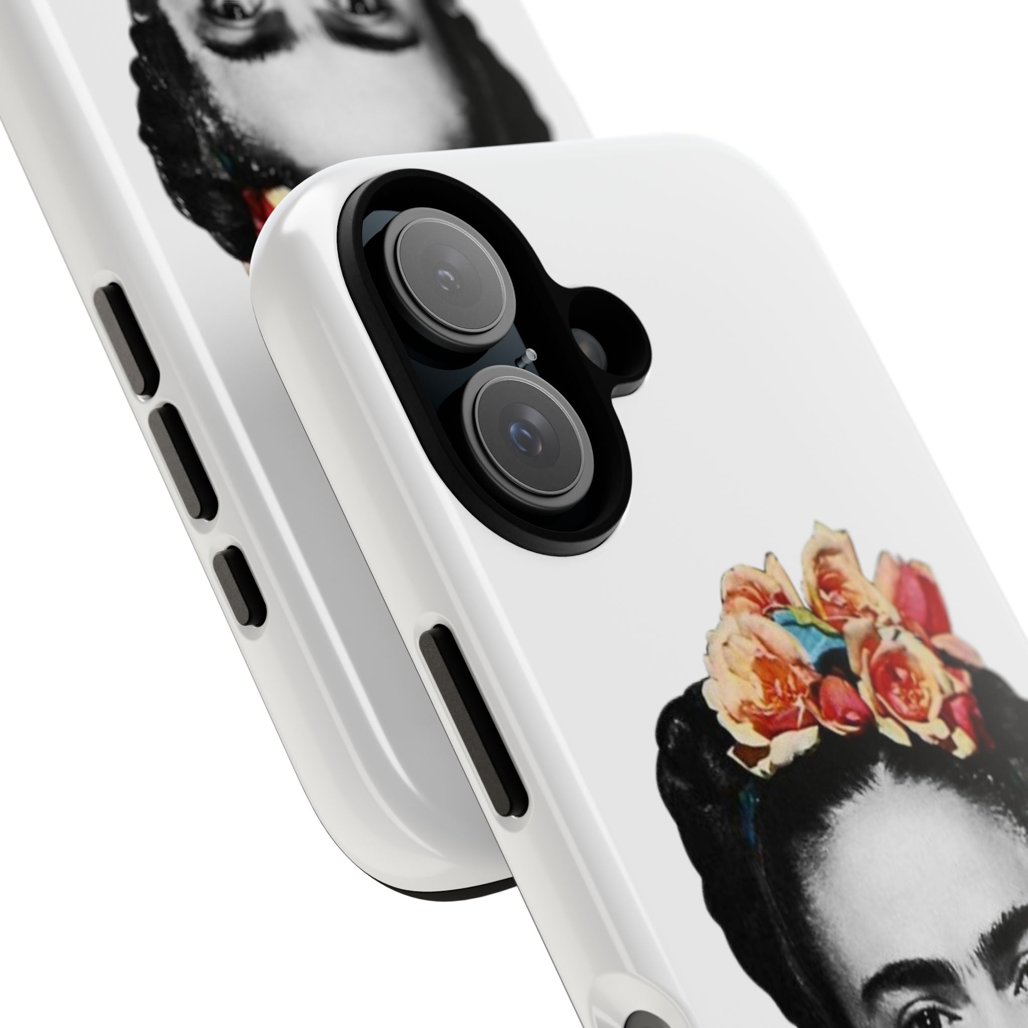 Frida Kahlo Portrait Phone Case | Frida Kahlo Floral Crown iPhone Case | Authentic Art iPhone Case | Mexican Art Gifts