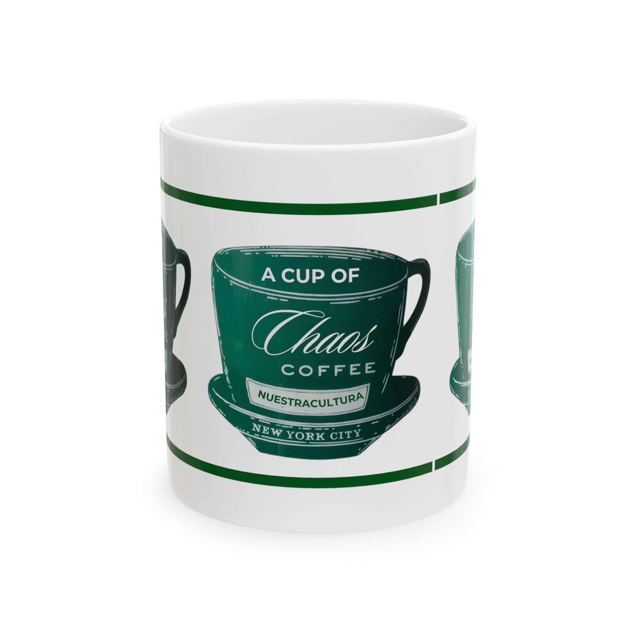 A Cup of Chaos Mug | Vintage Mug | Classy Cup | Antique Mugs | New York Gifts | Gift for Her | Funny Cup Gifts