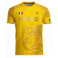 Mexican Flag Printed Men's T-shirt Fun 3D Eagle Pattern Short Sleeve Outdoor Football Sports Casual Top